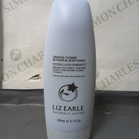 LIZ EARLE ORANGE FLOWER BODY WASH 200ML