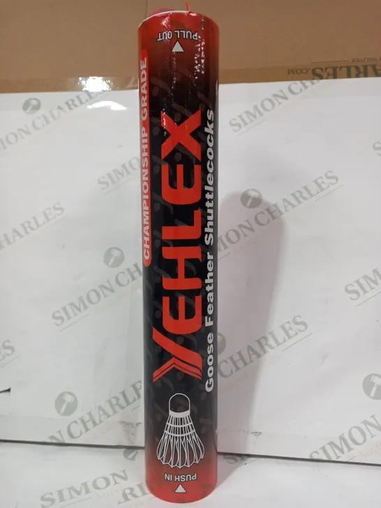 YEHLEX CHAMPIONSHIP GRADE GOOSE FEATHER SHUTTLECOCKS