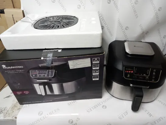 BOXED MASTERPRO KITCHEN ROBOT SMOKELESS GRILL AND AIR FRYER