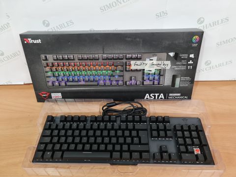 TRUST ASTA 7 COLOUR CYCLE WIRED MECHANICAL KEYBOARD
