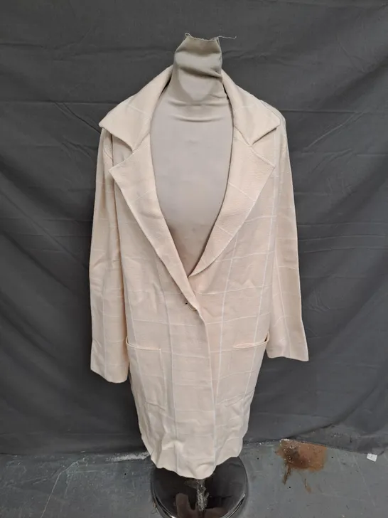 CENTIGRADE CREAM LONG JACKET - LARGE