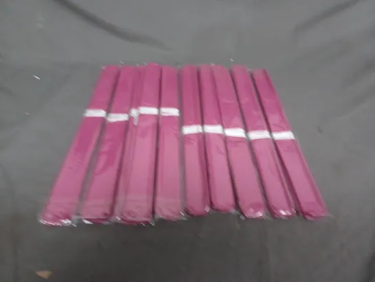 LARGE QUANTITY OF TISSUE PAPER DECORATIONS IN BABY PINK