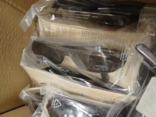 BOX OF APPROX 10 PAIRS OF STING BROWN SS6108 SUNGLASSES