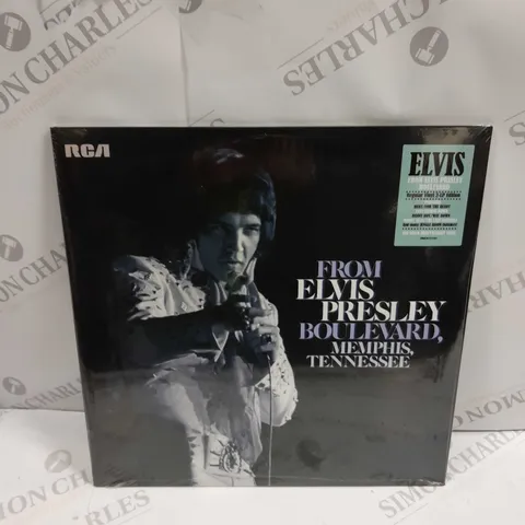 SEALED ELVIS FROM ELVIS PRESLEY BOULEVARD 2-LP EDITION VINYL 