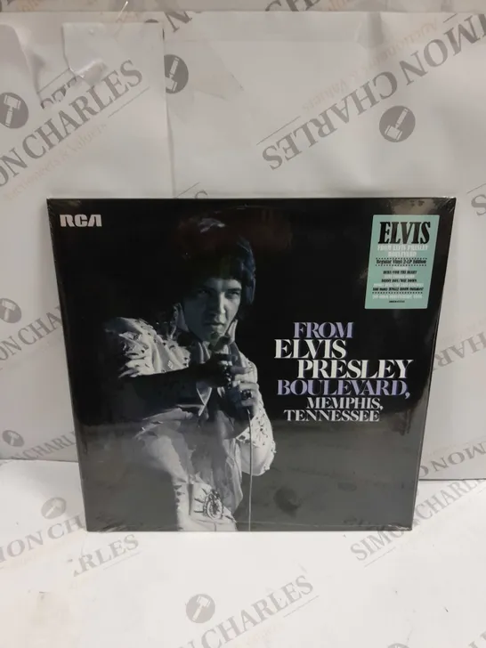 SEALED ELVIS FROM ELVIS PRESLEY BOULEVARD 2-LP EDITION VINYL 