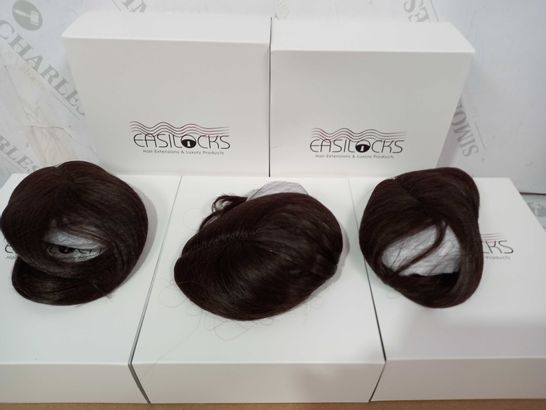 EASILOCKS HAIR BUNDLE OF 5 BOXES: MOCHA BROWN - 5 X FRINGE