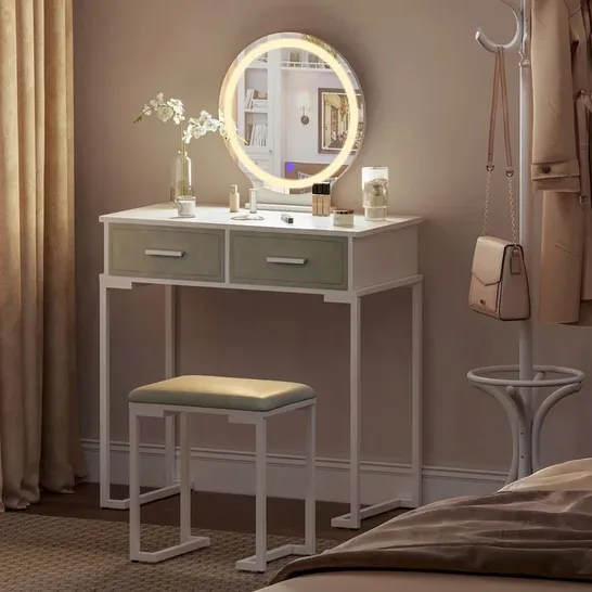 BOXED IRMLIND DRESSING TABLE WITH MIRROR (1 BOX)