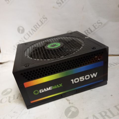 GAMEMAX RGB1050 MODULAR 80 PLUS GOLD POWER SUPPLY