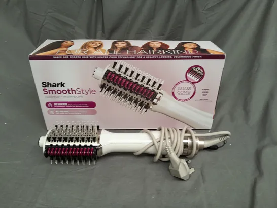 BOXED SHARK SMOOTHSTYLE HOT BRUSH & SMOOTHING COMB