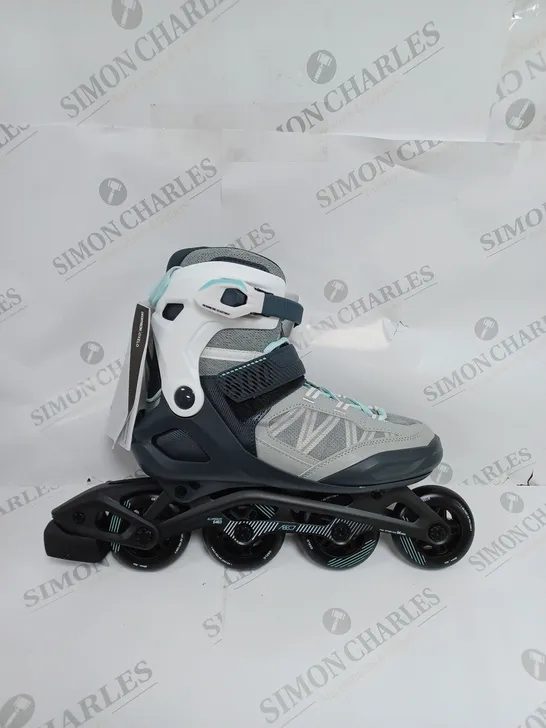 DECATHLON ABEC 7  ROLLER BLADE IN GREY & DARK GREY - SIZE42