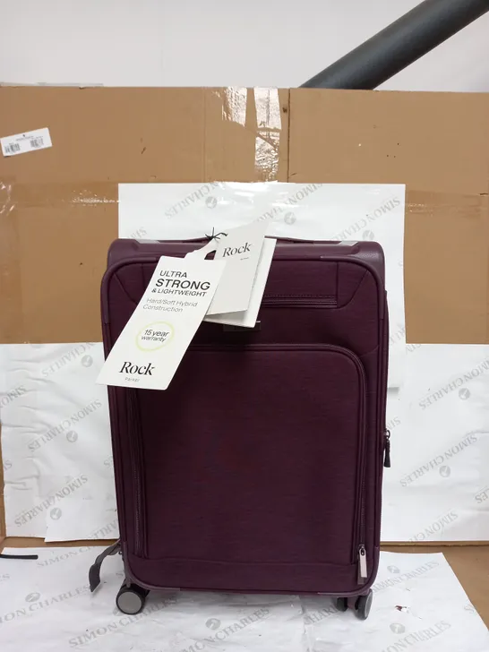 ROCK SUITCASE IN PURPLE