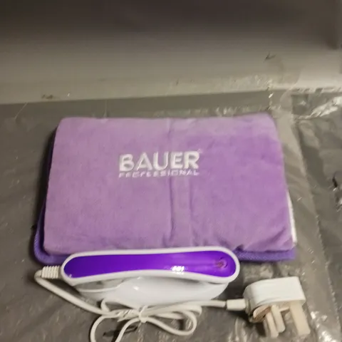 BAUER PROFESSIONAL ELECTRIC HOT WATER BOTTLE PURPLE