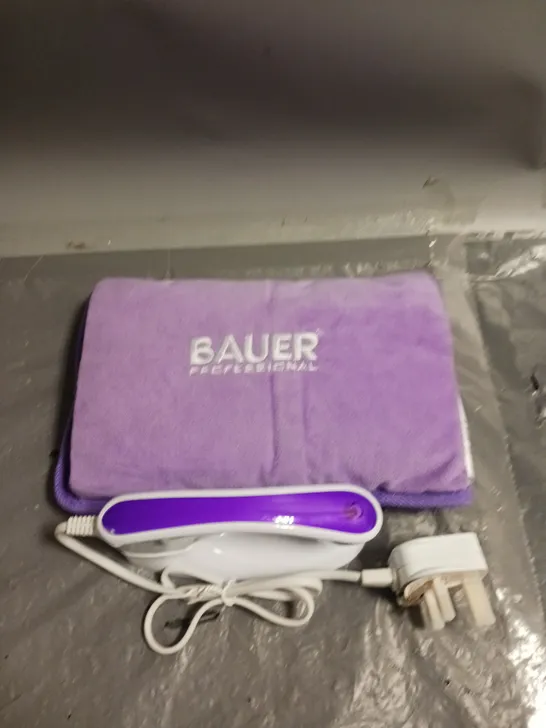 BAUER PROFESSIONAL ELECTRIC HOT WATER BOTTLE PURPLE