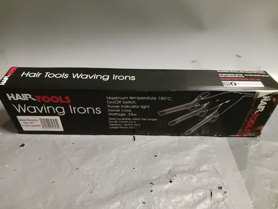 BOXED HAIR TOOLS WAVING IRONS