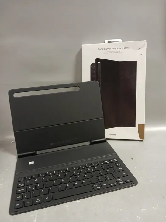 BOXED SAMSUNG GALAXY TAB S8 BOOK COVER KEYBOARD SLIM 