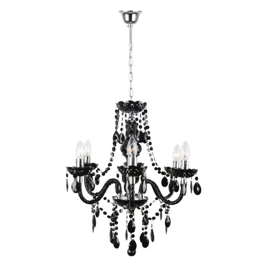 BOXED PUCKETT 6-LIGHT CANDLE STYLE CHANDELIER (1 BOX)