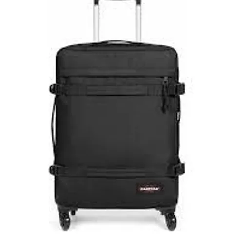 EASTPAK TRANSIT'R 4 WHEEL CABIN SUITCASE IN BLACK SIZE SMALL