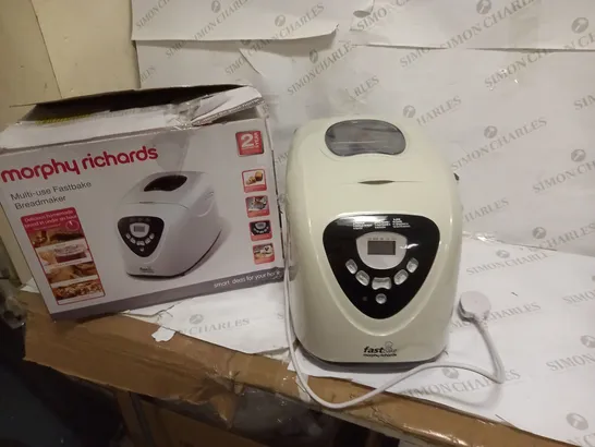 MORPHY RICHARDS FASTBAKE BREADMAKER