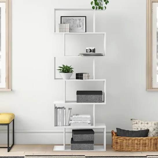 BOXED ANGY BOOKCASE WHITE