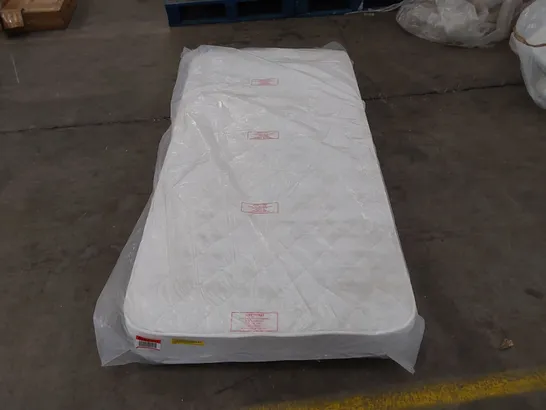 QUALITY BAGGED SINGLE 3FT OPEN COIL MATTRESS