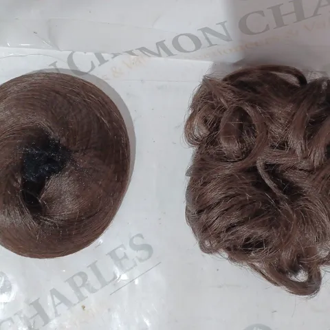 EASILOCKS POWER SCRUNCHIES SET OF 2 - MOCHA BROWN