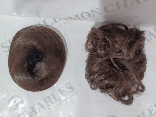 EASILOCKS POWER SCRUNCHIES SET OF 2 - MOCHA BROWN