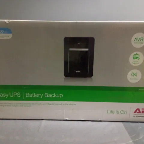 BOXED APC EASY UPS BATTERY BACKUP