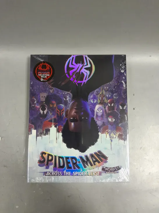 SEALED SPIDER-MAN ACROSS THE SPIDER-VERSE BLU-RAY - COLLECTION NO.28 