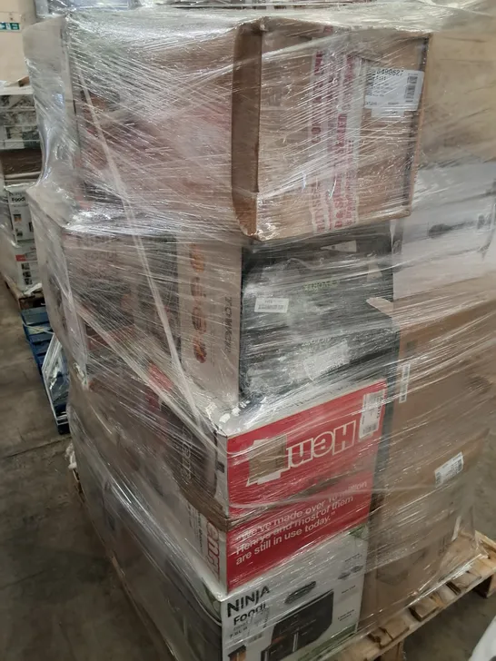 PALLET OF APPROXIMATELY 20 UNPROCESSED RAW RETURN HOUSEHOLD AND ELECTRICAL GOODS TO INCLUDE;