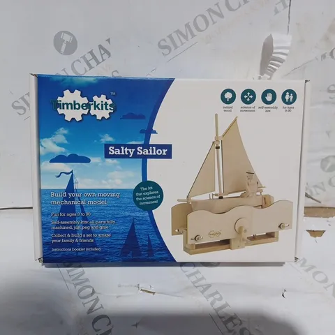 TIMBER KITS SALTY SAILOR WOODEN TOY AGES 9+