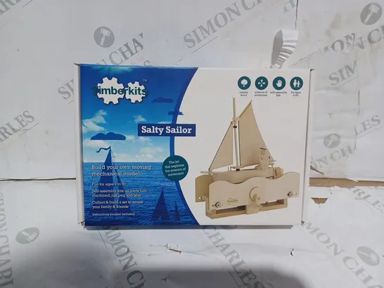 TIMBER KITS SALTY SAILOR WOODEN TOY AGES 9+