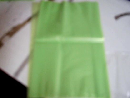 BUNDLE OF 2 SETS OF GREEN SEE-THROUGH FILE SLEEVES