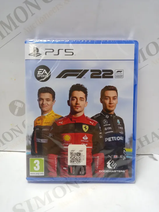 PLAYSTATION 5 F1 22 VIDEO GAME 