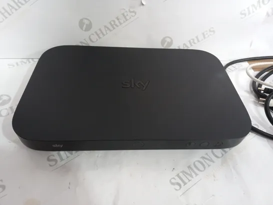 SKY Q BOX AND CABLES 