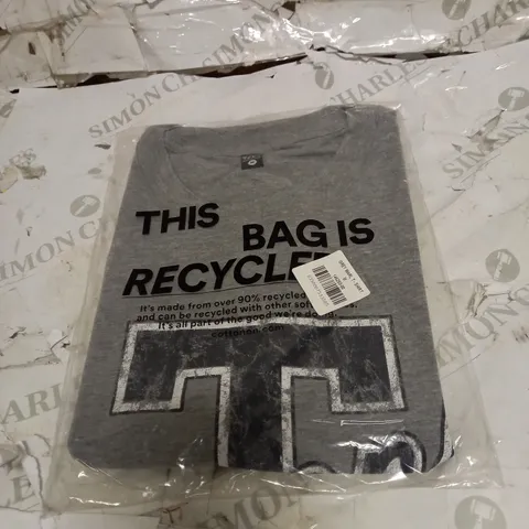 BOX OF BRAND NEW COTTON ON GREY MARL T-SHIRTS SIZE M 