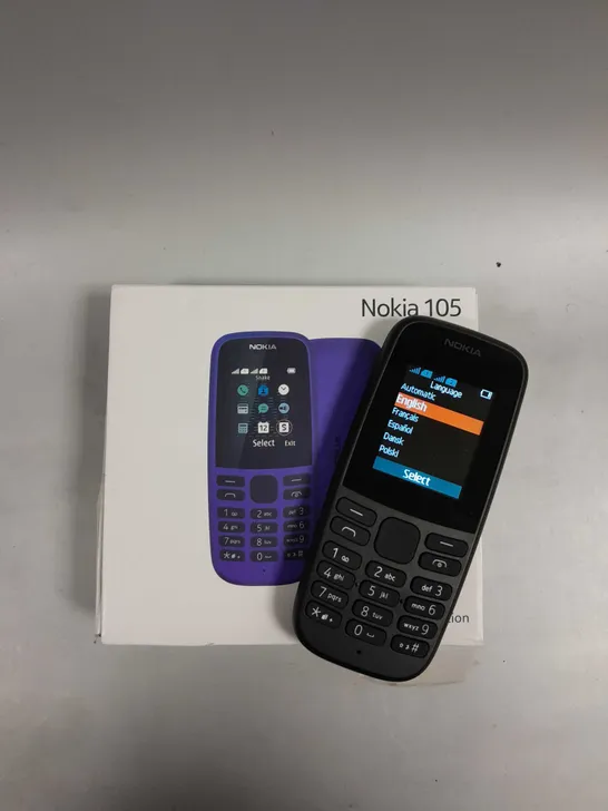 BOXED NOKIA 105 MOBILE PHONE 