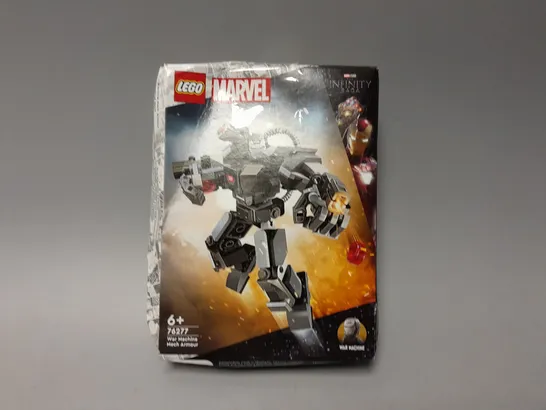 BOXED LEGO MARVEL  76277 WAR MACHINE MECH ARMOUR BUILDING TOY SET