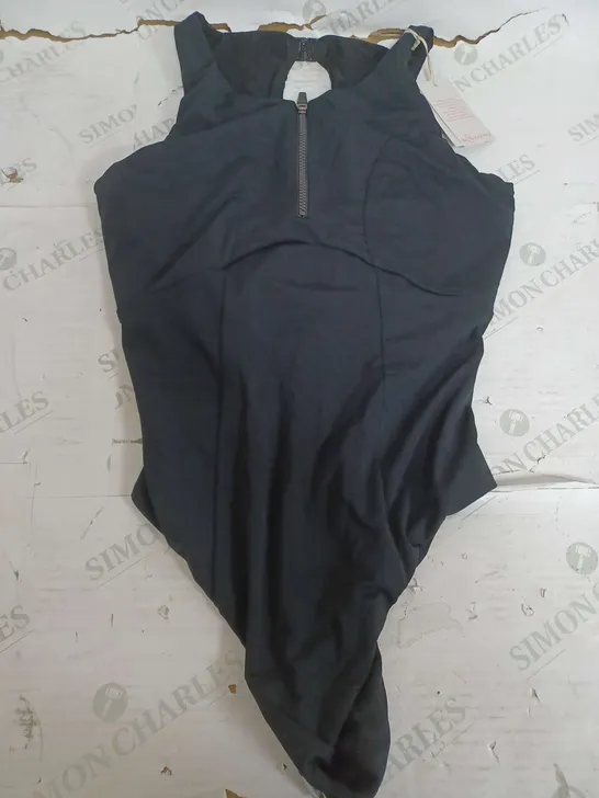 BRAVISSIMO BLACK PERFORMANCE BLACK SPORTS SWIMSUIT - 34GG