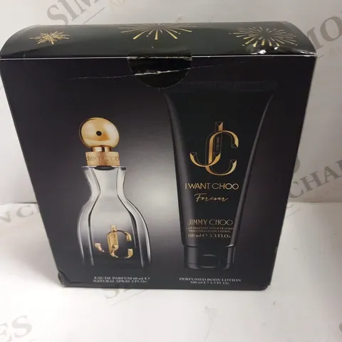 BOXED JIMMY CHOO I WANT CHOO FOREVER EAU DE PARFUM GIFT SET