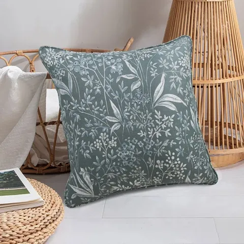 DUBOISTOWN FLORAL SQUARE THROW CUSHION WITH FILLING