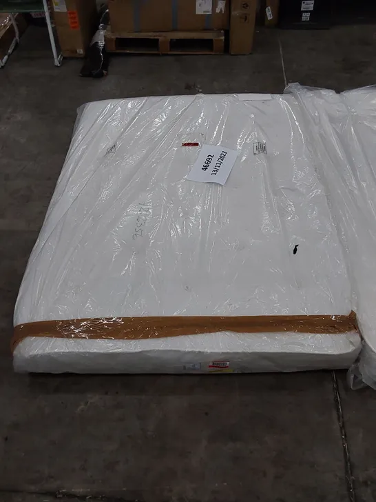 BAGGED 4'6" DOUBLE ASPIRE POCKET SPRUNG 1000 MATTRESS 