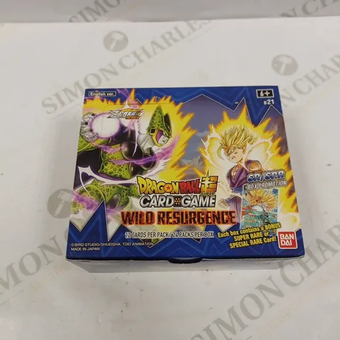 DRAGON BALL SUPER CARD GAME - WILD RESURGENCE 