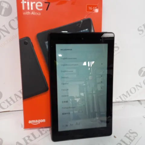 AMAZON FIRE 7 TABLET - BLACK