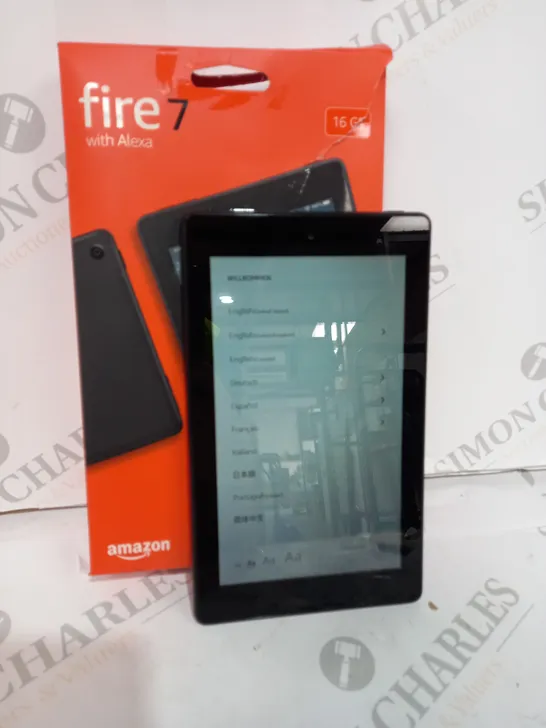 AMAZON FIRE 7 TABLET - BLACK