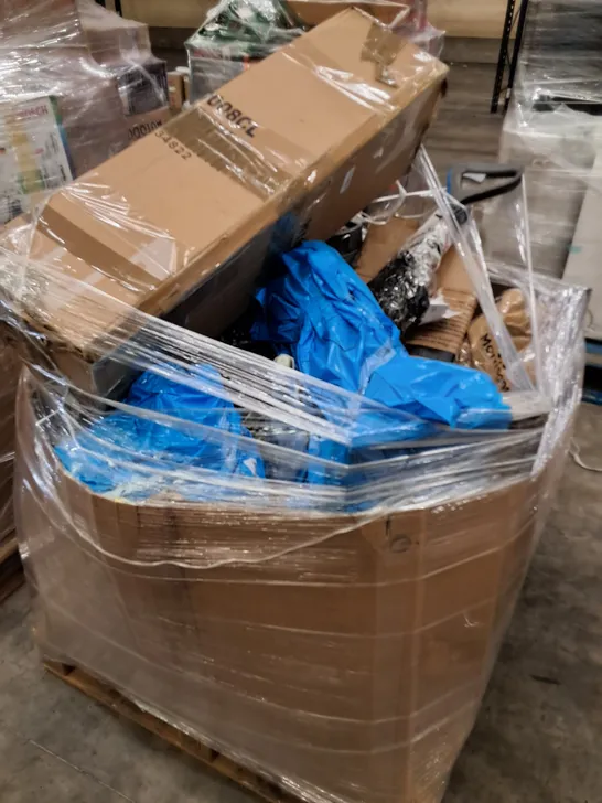 PALLET OF APPROXIMATELY 22 UNPROCESSED RAW RETURN HOUSEHOLD AND ELECTRICAL GOODS TO INCLUDE;