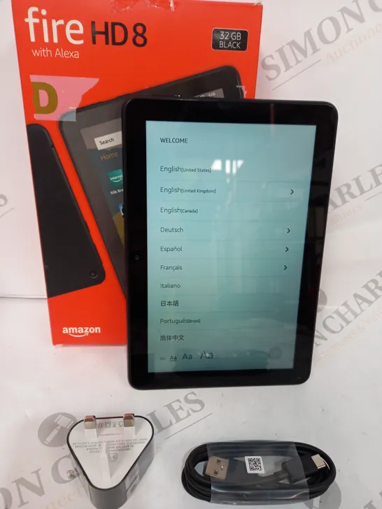 BOXED AMAZON FIRE HD 8