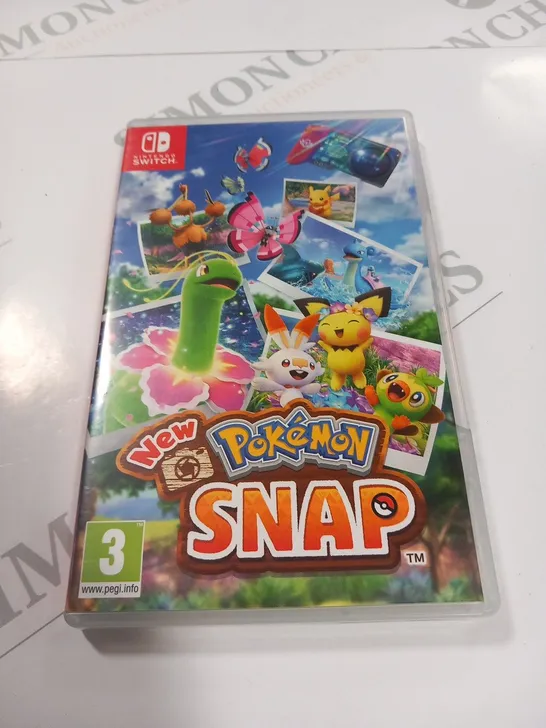 NINTENDO SWITCH NEW POKEMON SNAP