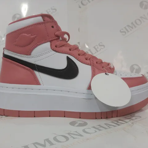 PAIR OF NIKE AIR JORDAN SHOES IN PINK/WHITE UK SIZE 6