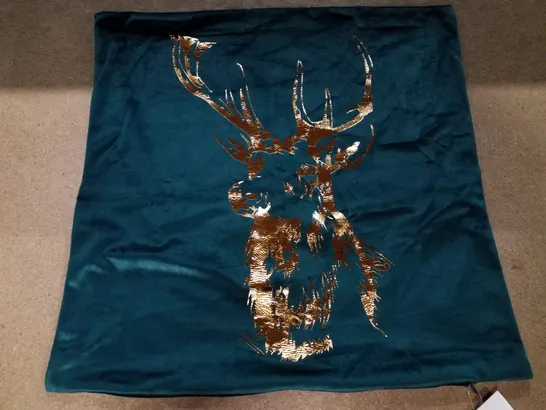 OLGIE STAG SQUARE SCATTER CUSHION COVER 