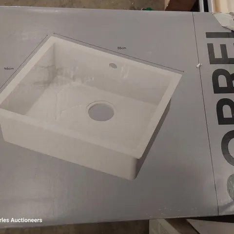 BOXED GOODHOME MEDIUM COMPOSITE QUARTZ KITCHEN SINK